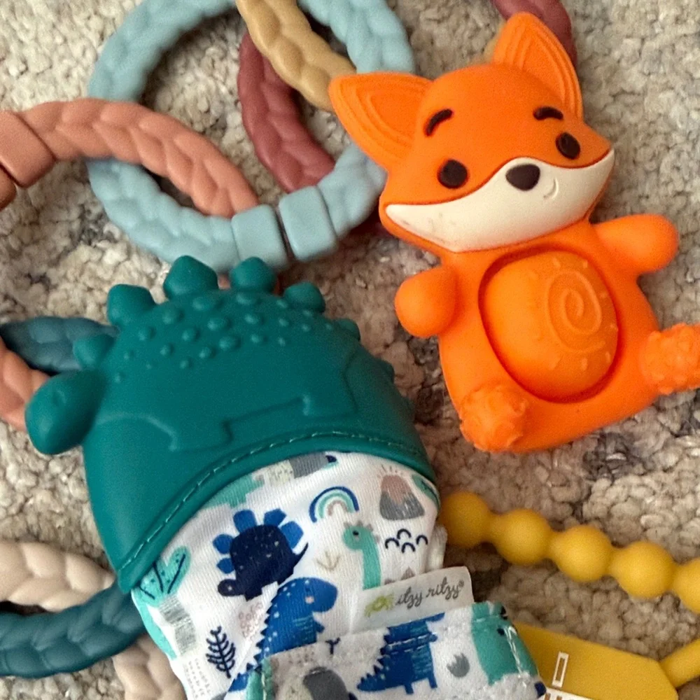 Colorful Animal-Themed Baby Toy Set